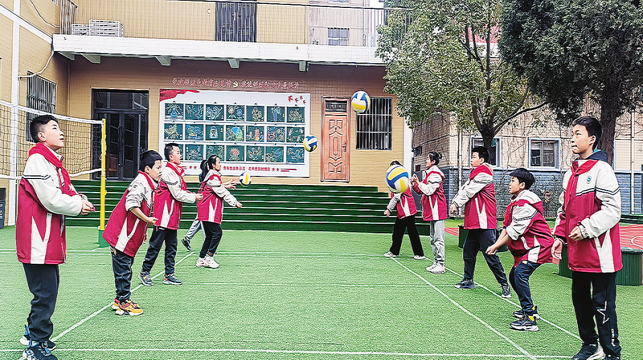 排球運(yùn)動進(jìn)校園 體教融合促發(fā)展