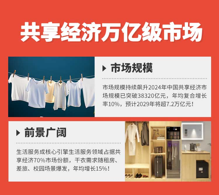 酒店“共享烘干機”，水御嘉共享智能烘干衣柜